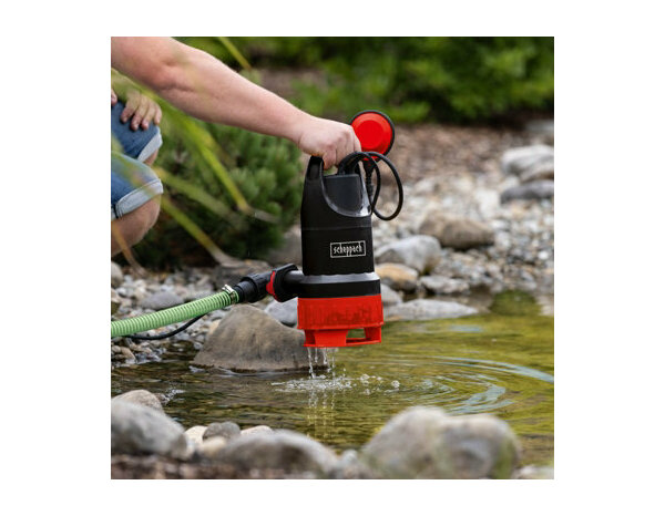 Pompe combinée pour eaux usées 750 W - 20 000 l/h - Scheppach - Brico Dépôt