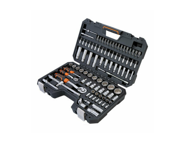 Coffret douilles 1/4 et 1/2, 94 pièces - MAGNUSSON - Brico Dépôt