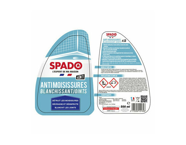 Blanchisseur de joints - flacon 500 ml - Spado - Brico Dépôt