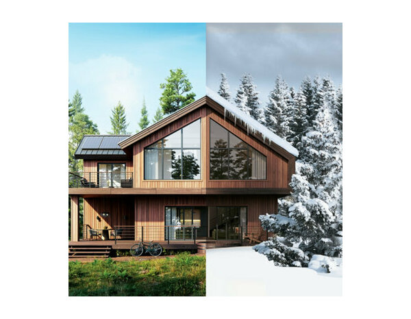 Lasure tous temps couleur chêne clair satiné - 1L - Syntilor - Brico Dépôt