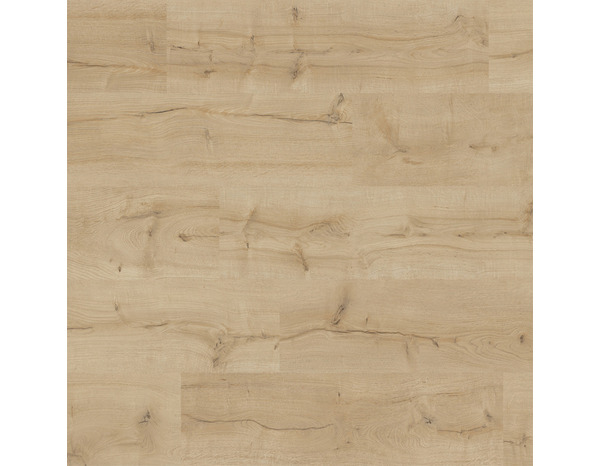 Sol stratifié à clipser AC4 couleur chêne naturel "WATERFORD" - 1383 x 193  x Ep. 7 mm - Brico Dépôt