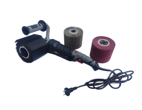 Polisseuse 1400W + 3 brosses - 40 x 9 x 15 cm - Racing - Brico Dépôt