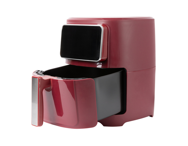 Airfryer 6,9L "MAROON BERGNER", bordeaux mat - Brico Dépôt