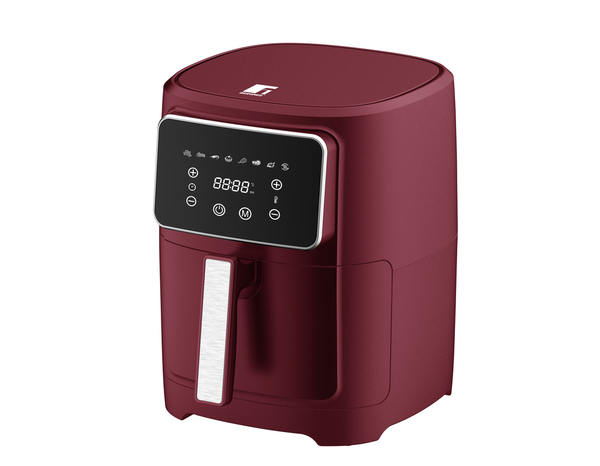 Airfryer 6,9L "MAROON BERGNER", bordeaux mat - Brico Dépôt