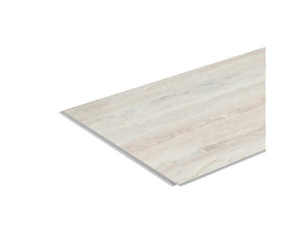 Dalles murales  PVC beige mate HORIZON  - 7 dalles 75x45 cm résistantes UV et eau - Brico Dépôt