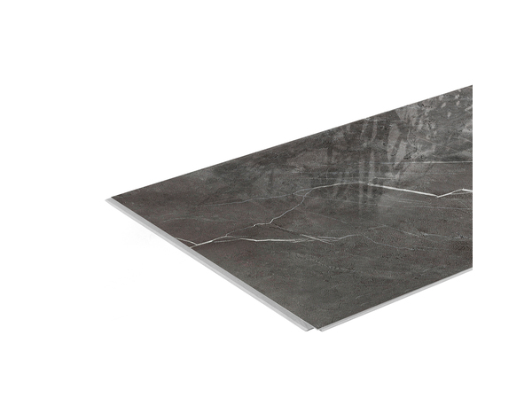 Dalles murales PVC gris brillant GLOSS CHILL - 7 dalles 75x45 mm - Brico Dépôt