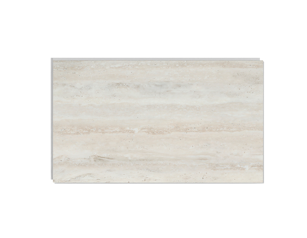 Dalles murales  PVC beige mate HORIZON  - 7 dalles 75x45 cm résistantes UV et eau - Brico Dépôt