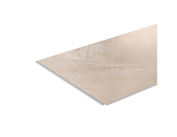 Dalles murales  PVC beige brillant GLOSS GUST - 75x45 cm, imperméables et résistantes - Brico Dépôt