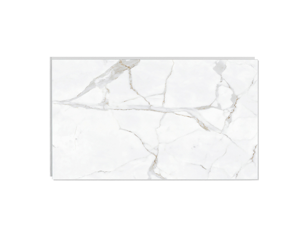 Dalles murales PVC gris brillant GLOSS ECLIPSE - 75x45 cm pour pièces humides - Brico Dépôt