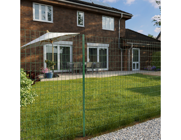 Piquet T vert pour grillage - H. 175 cm - Brico Dépôt