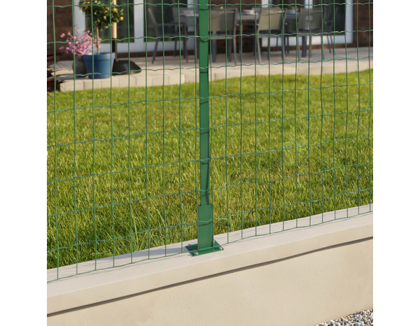 Platine pour grillage - H. 14 cm - Marque BLOOMA - Brico Dépôt