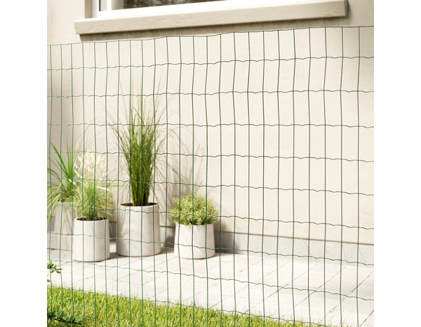 Rouleau grillage soudé vert - 100 x 75 mm - H. 180 cm x L. 25 m - Brico Dépôt