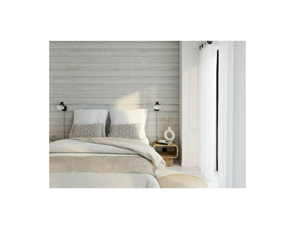 Lambris intérieur MDF effet chêne gris OAK - L. 260 x l.15,4 cm x Ep.7 mm - Brico Dépôt