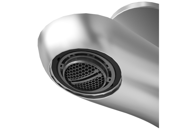 Mitigeur lavabo M KASSIE chrome en laiton avec cartouche céramique 25 mm, débit 300 L/h - Cooke and Lewis - Brico Dépôt