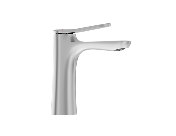 Mitigeur lavabo M KASSIE chrome en laiton avec cartouche céramique 25 mm, débit 300 L/h - Cooke and Lewis - Brico Dépôt