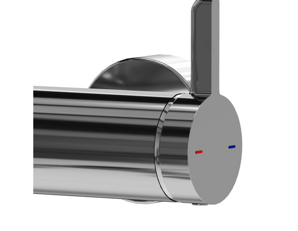 Mitigeur bain/douche mural ODALIA C chromé, débit 40 L/min, dimensions 28,5x8,4x17,9 cm - Cooke and Lewis - Brico Dépôt