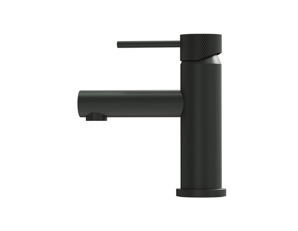 Mitigeur lavabo EDELIE en acier inox mat noir hauteur 16,4 cm profondeur 15,1 cm - Cooke and Lewis - Brico Dépôt