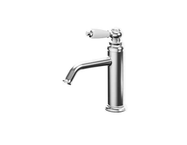 Mitigeur lavabo IZELIE chrome, monolevier, hauteur 15,1 cm, mousseur anticalcaire, bonde clic-clac - Cooke and Lewis - Brico Dépôt