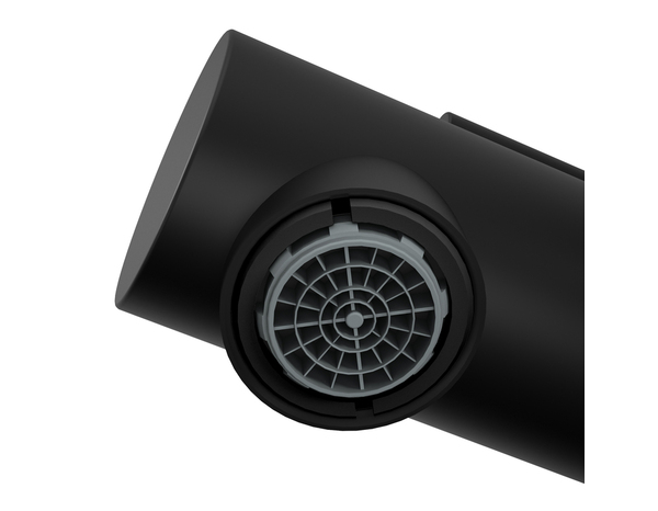 Mitigeur lavabo EDELIE en acier inox mat noir hauteur 16,4 cm profondeur 15,1 cm - Cooke and Lewis - Brico Dépôt