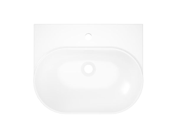 Lavabo céramique blanc brillant CALICIA - 55x45x17,5 cm - Cooke and Lewis - Brico Dépôt