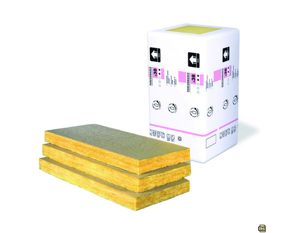 Laine de verre 100mm murs 38 R :2,65 - 1,35m x 0,6m - 8 panneaux kraft - Isover - Brico Dépôt