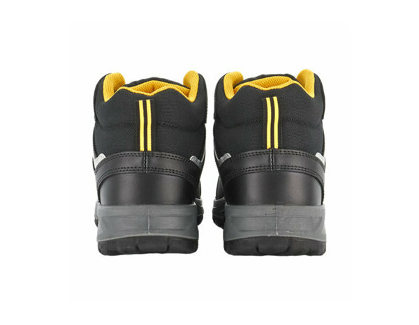 Baskets montantes de sécurité LACASSE BOOT noires, coque acier et semelle antiperforation, imperméables, T.43 - Brico Dépôt