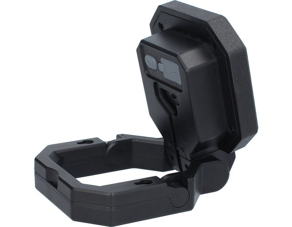 Projecteur rechargeable "SPARK" 20W 2000 lumens noir avec trépied et port USB-C - Brico Dépôt