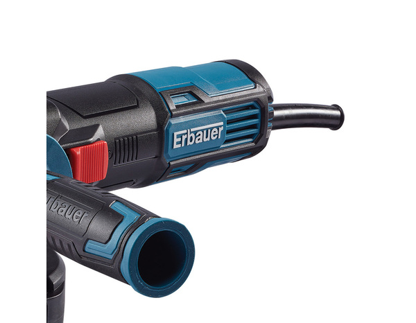 Meuleuse d'angle  750 W 125 mm avec 10 disques et poignée auxiliaire réglable - Erbauer - Brico Dépôt