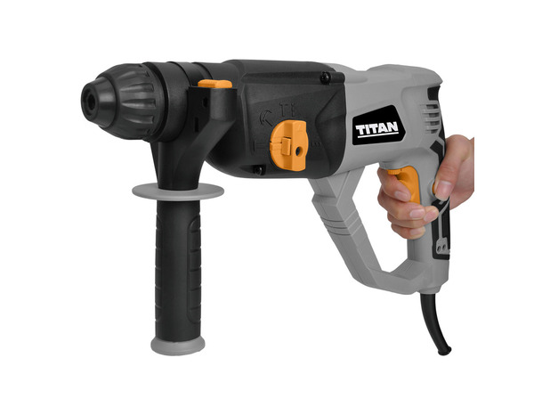 Marteau perforateur 1050 W SDS+ avec accessoires - Titan - Brico Dépôt