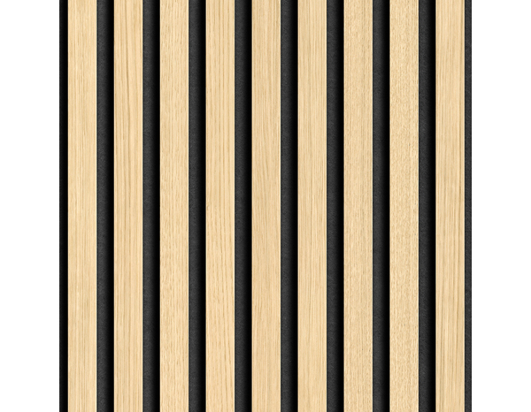 Lambris PVC grand format aspect bois tasseaux mat - 260 CM X 35 CM ÉP. 5 MM - Grosfillex - Brico Dépôt