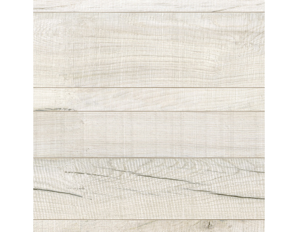 Lambris PVC effet bois blanc et gris mat - 260 CM X 35 CM ÉP. 5 MM - Grosfillex - Brico Dépôt