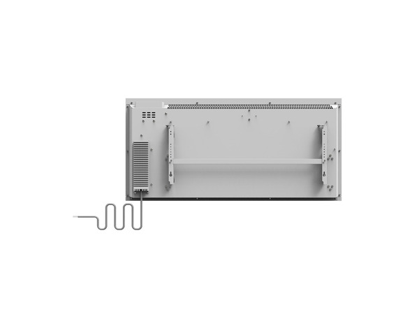 Radiateur inertie sèche  en fonte blanc 1500W -  L.89 x H.43 x l.9,5 cm - DéLonghi - Brico Dépôt