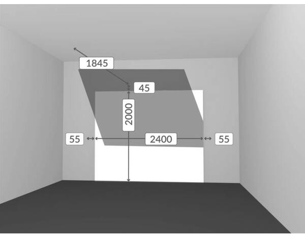 Porte de garage basculante acier gris 200x240 cm avec portillon piéton intégré - Brico Dépôt