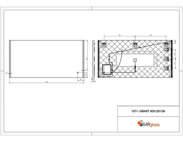 Miroir LED couleur argent GRANT L. 120 x H .60 cm - Brico Dépôt