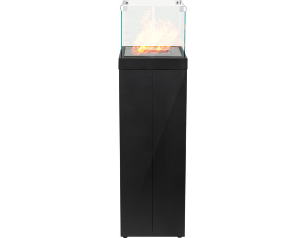 Poêle à éthanol en acier revêtu 1,8L sans fumée, brûleur amovible - Brico Dépôt