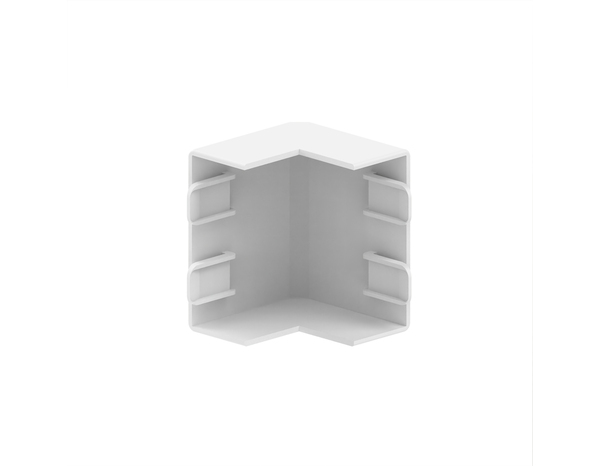 Lot de 4 angles extérieurs blancs pour moulure - 10x30 mm - GGK - Brico Dépôt