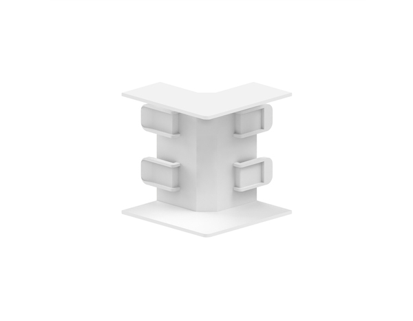 Lot de 4 angles intérieurs blanc pour moulure 10 x 30 mm - GGK - Brico Dépôt