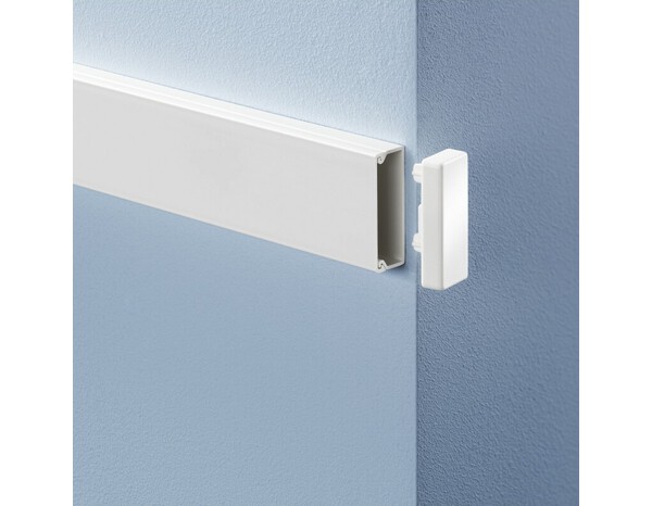 Lot de 4 embouts de finition blancs 10 x 30 mm - GGK - Brico Dépôt