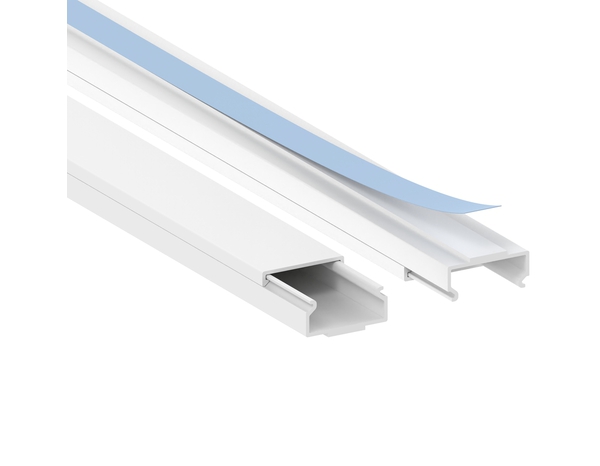 Moulure adhésive blanc 10 x 22 mm - L. 2 m - GGK - Brico Dépôt