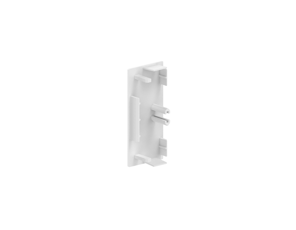 Lot de 2 embouts de finition blancs 40x90 mm - GGK - Brico Dépôt