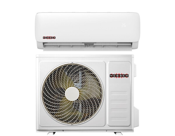 PAC climatiseur monosplit Webber WSCS 1826 SMART blanc WiFi Inverter avec mise en service - Brico Dépôt