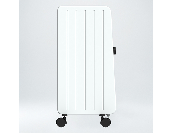 Radiateur à inertie sèche céramique mobile CARRERA 1000 W blanc 67x33x31 cm - Carrera - Brico Dépôt