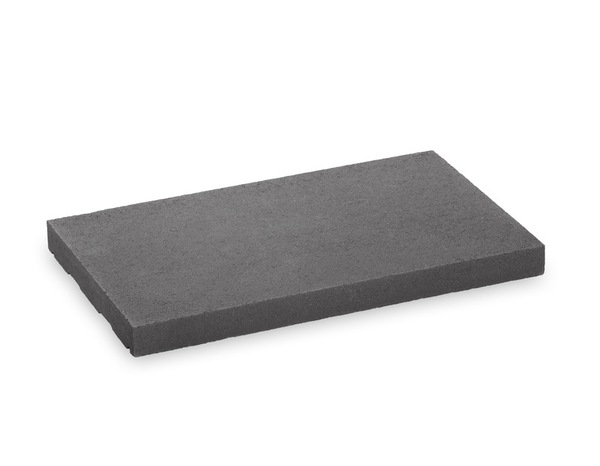Chaperon de mur plat anthracite béton vibro-pressé 50 cm - Brico Dépôt
