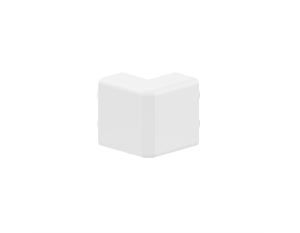 Lot de 4 angles extérieurs blancs pour moulure - 10x22 mm - GGK - Brico Dépôt