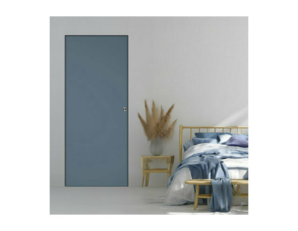 Porte coulissante prépeint MDF/epicéa 83 cm EXMOOR - Brico Dépôt