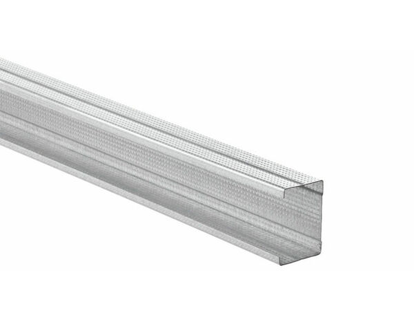 Lot de 10 montants métalliques en acier galvanisé - M48 2,50ML - Brico Dépôt