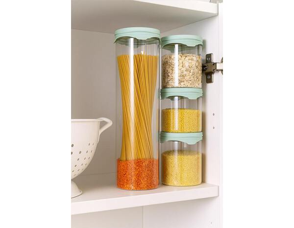 5 bocaux de conservation hermétiques en verre 450 ml à 2 L - Brico Dépôt