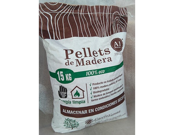 Granulé de bois Din Plus - Sac de 15 kg, taux d'humidité : ≤ 10% - Brico Dépôt