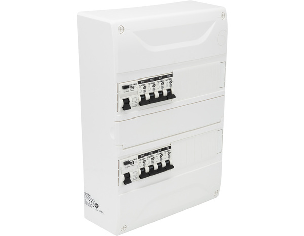 Tableau pré-équipé T1T2 2R  26 modules blanc - Novelec - Brico Dépôt