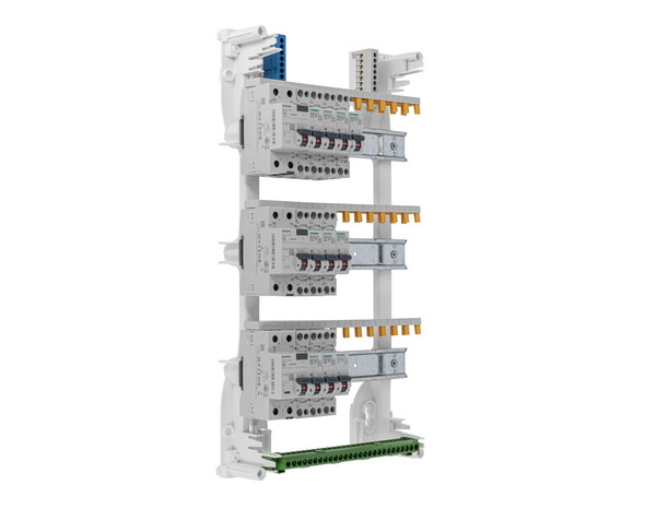 Tableau pré-équipé 3R 52 modules 3ID 10 disjoncteurs blanc - Siemens - Brico Dépôt